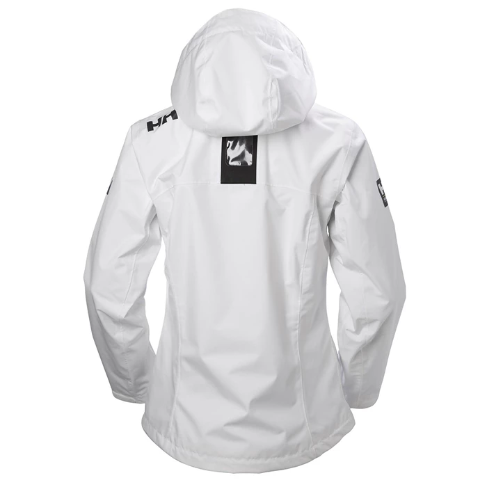 Vestes Décontractées Helly Hansen W Crew Encapuchonné Couche Intermédiaire Femme Blanche | 9278-XONEG