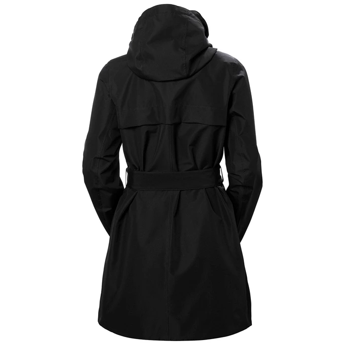 Vestes Décontractées Helly Hansen W Drammen Trench Femme Noir | 9421-TYUGP