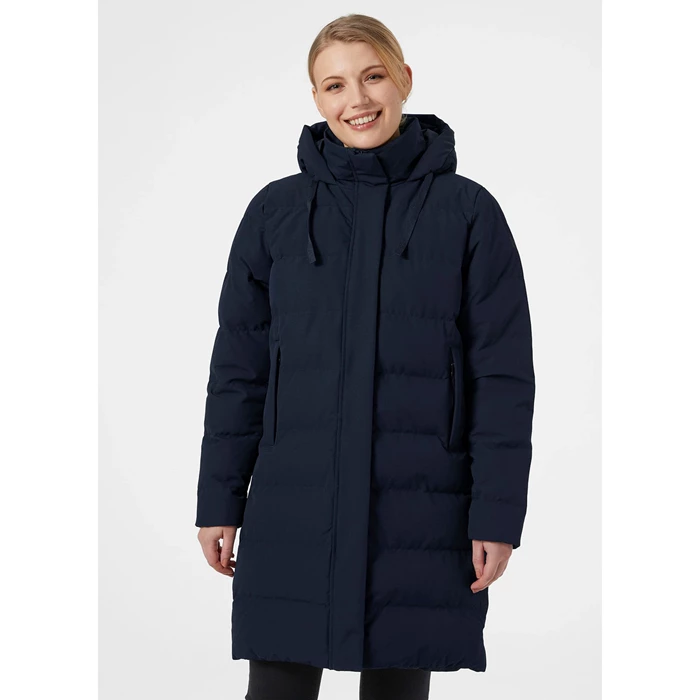 Vestes Décontractées Helly Hansen W Mono Materiel Puffy Femme Bleu Marine | 0821-PUJNZ