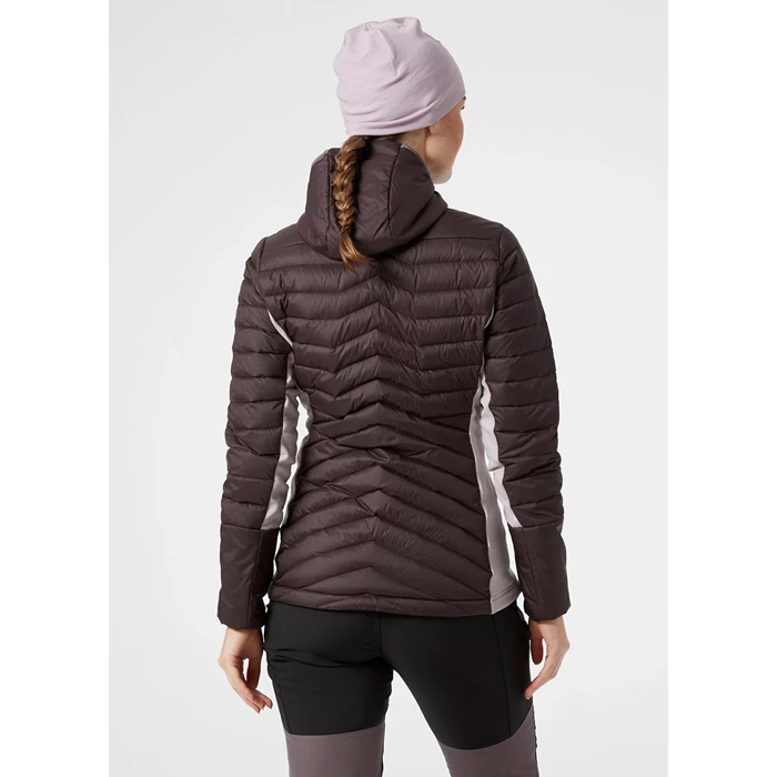 Vestes Décontractées Helly Hansen W Verglas Encapuchonné Hybrid Femme Grise | 9710-ONMJB