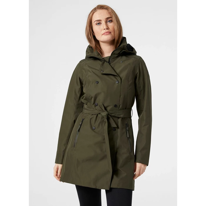 Vestes Décontractées Helly Hansen W Welsey Ii Trench Femme Grise | 8620-KEXDN