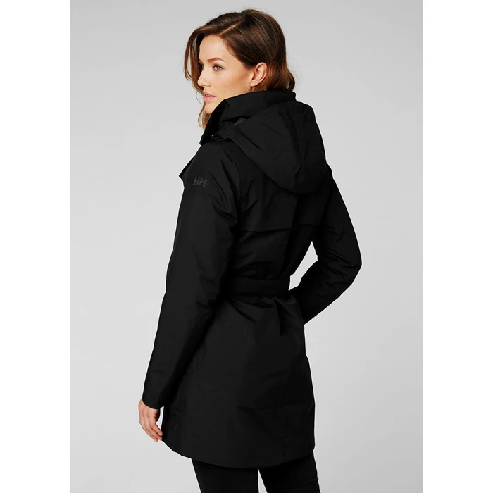 Vestes Décontractées Helly Hansen W Welsey Ii Trench Insulated Femme Noir | 8739-VQZXC