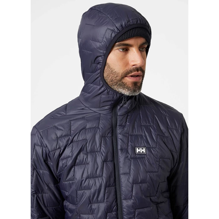 Vestes Isolées Helly Hansen Lifaloft Encapuchonné Homme Bleu Marine | 9162-NBDWF