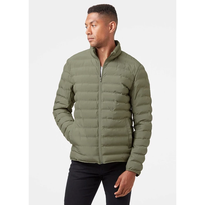 Vestes Isolées Helly Hansen Mono Materiel Homme Vert | 3281-JTLRZ