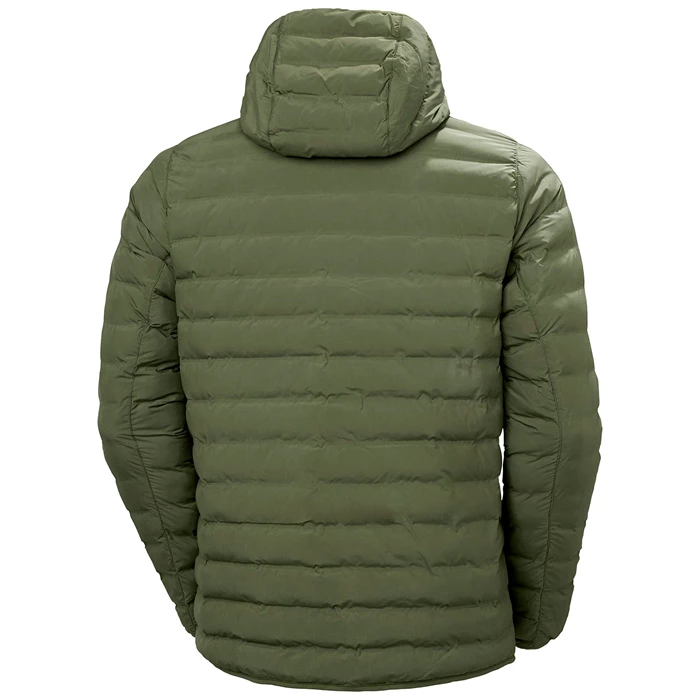 Vestes Isolées Helly Hansen Mono Materiel Encapuchonné Homme Vert | 4251-EWUIV