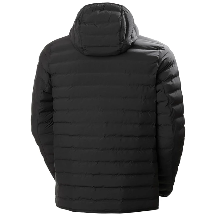 Vestes Isolées Helly Hansen Mono Materiel Encapuchonné Homme Noir | 4356-LITUO