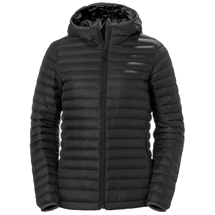 Vestes Isolées Helly Hansen W Sirdal Encapuchonné Jack Femme Noir | 0517-QHWYA