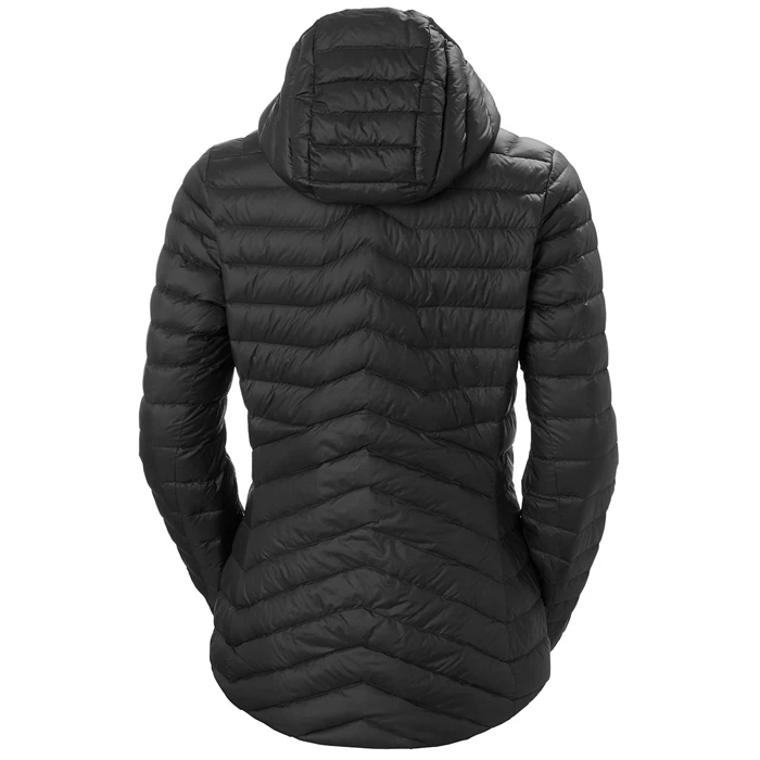 Vestes Isolées Helly Hansen W Verglas Encapuchonné Femme Noir | 9347-IPXOS