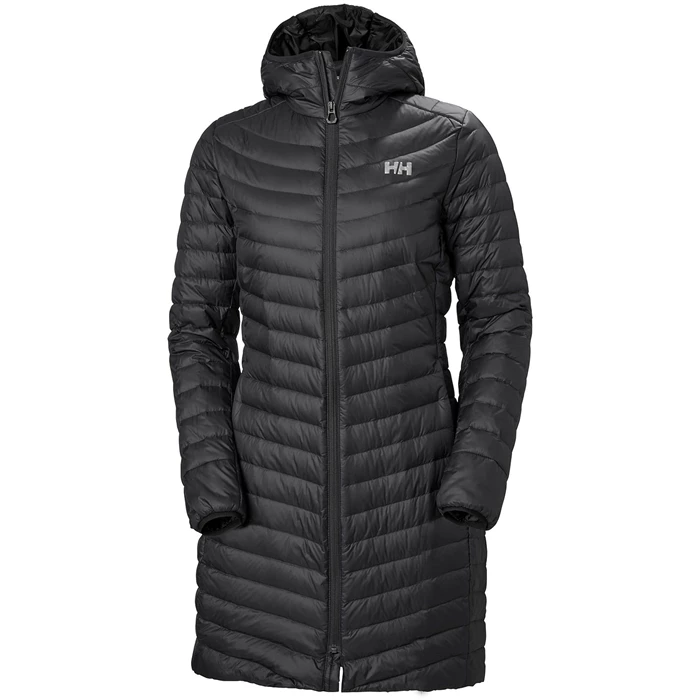 Vestes Isolées Helly Hansen W Verglas Long Femme Noir | 0957-APCUX