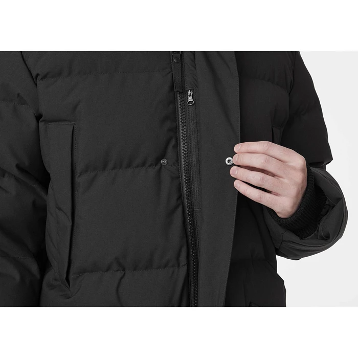 Vestes Parkas Helly Hansen Alaska Homme Noir | 7580-ZFECX