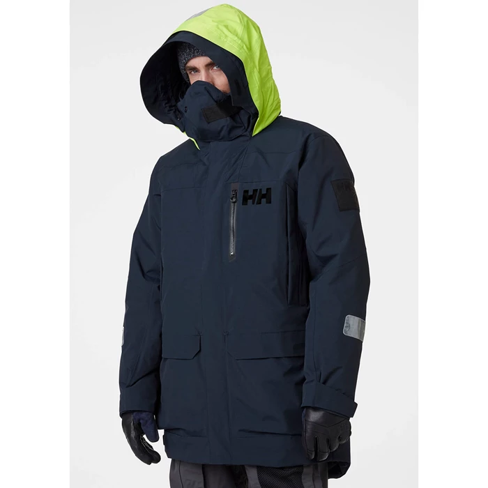 Vestes Parkas Helly Hansen Arctic Ocean Homme Bleu Marine | 8259-MDXJT