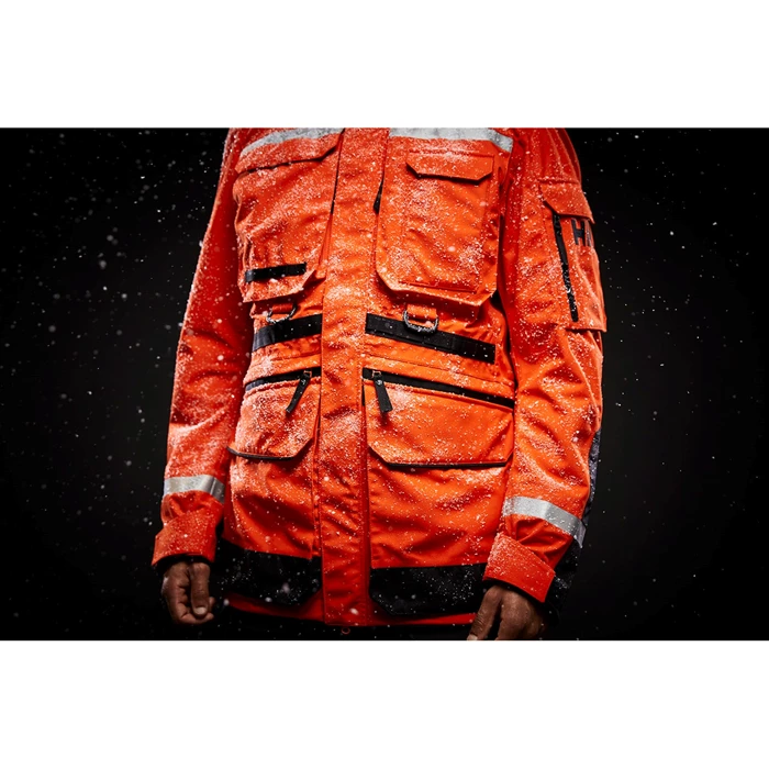 Vestes Parkas Helly Hansen Arctic Patrol 3-in-1 Light Homme Rouge Orange | 4615-OXJBL