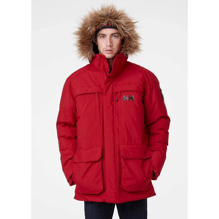 Vestes Parkas Helly Hansen Nordsjo Homme Rouge | 2740-WIURF