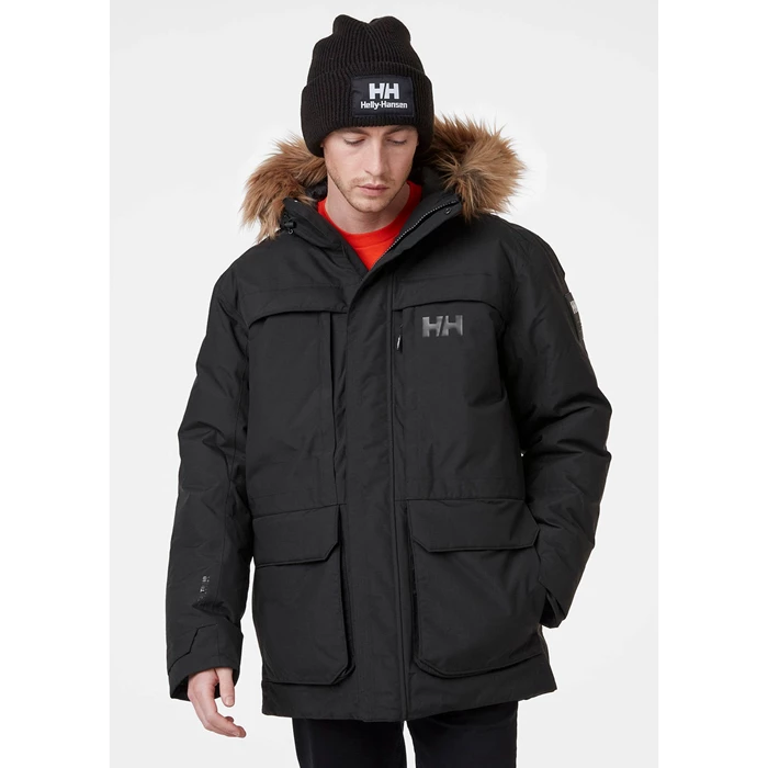 Vestes Parkas Helly Hansen Nordsjo Homme Noir | 7856-QANHX