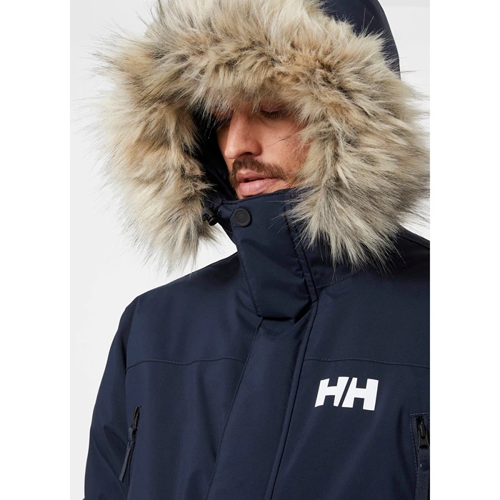 Vestes Parkas Helly Hansen Reine Homme Bleu Marine | 3642-KUWGC