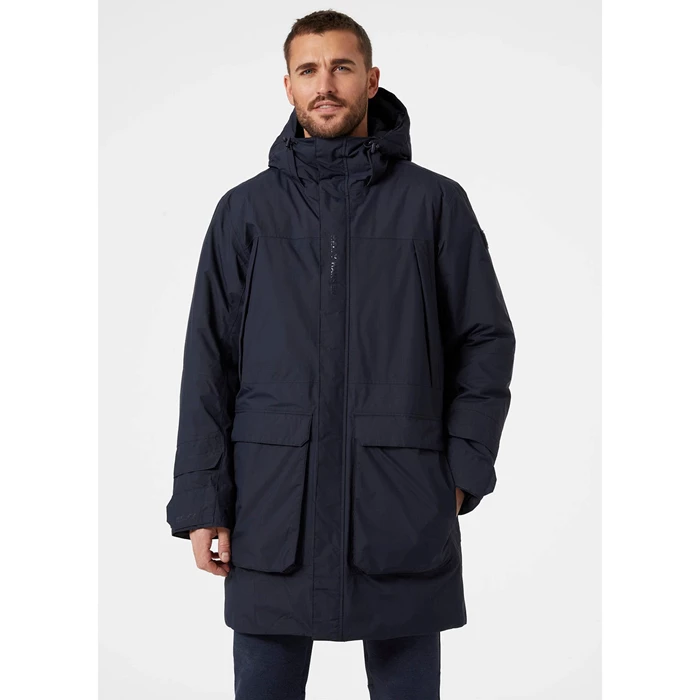 Vestes Parkas Helly Hansen Rwb Homme Bleu Marine | 8932-SDLXJ