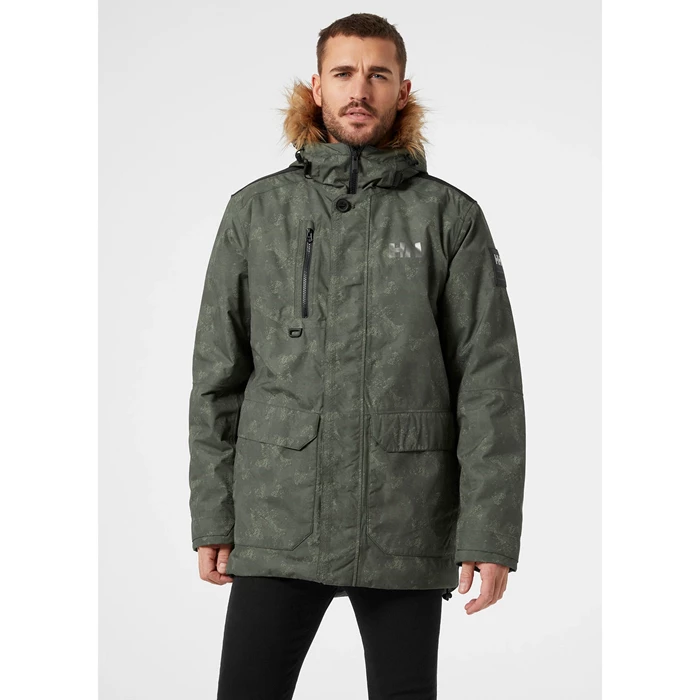 Vestes Parkas Helly Hansen Svalbard Homme Grise | 8461-FPRKH