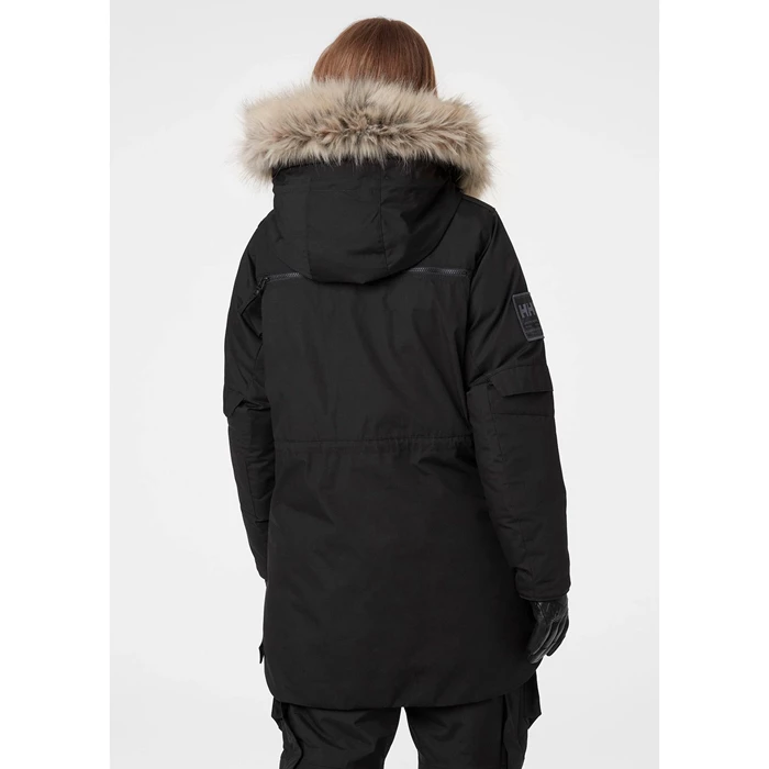 Vestes Parkas Helly Hansen W Arctic Patrol Femme Noir | 1783-WRDOJ