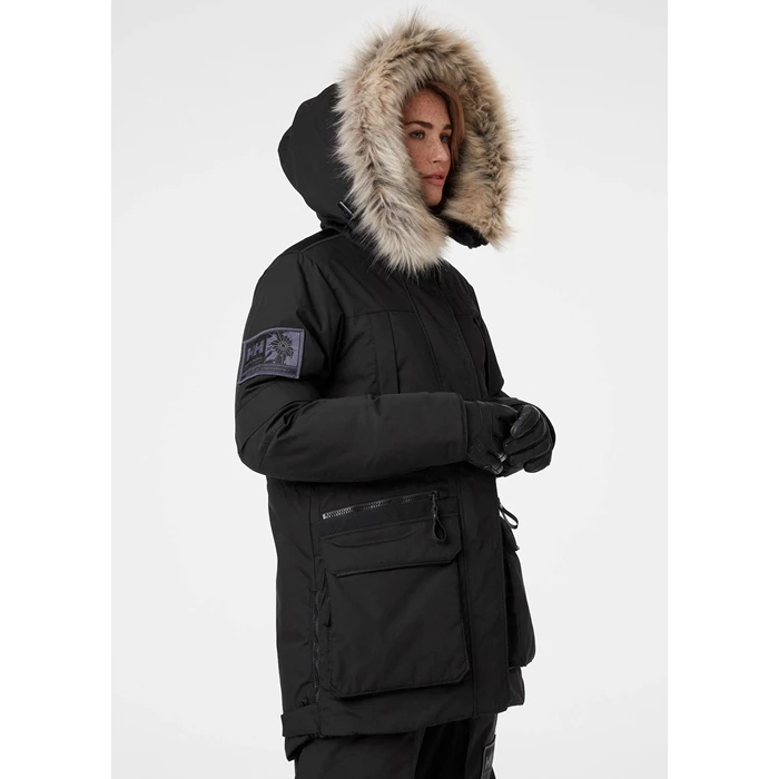 Vestes Parkas Helly Hansen W Arctic Patrol Femme Noir | 1783-WRDOJ