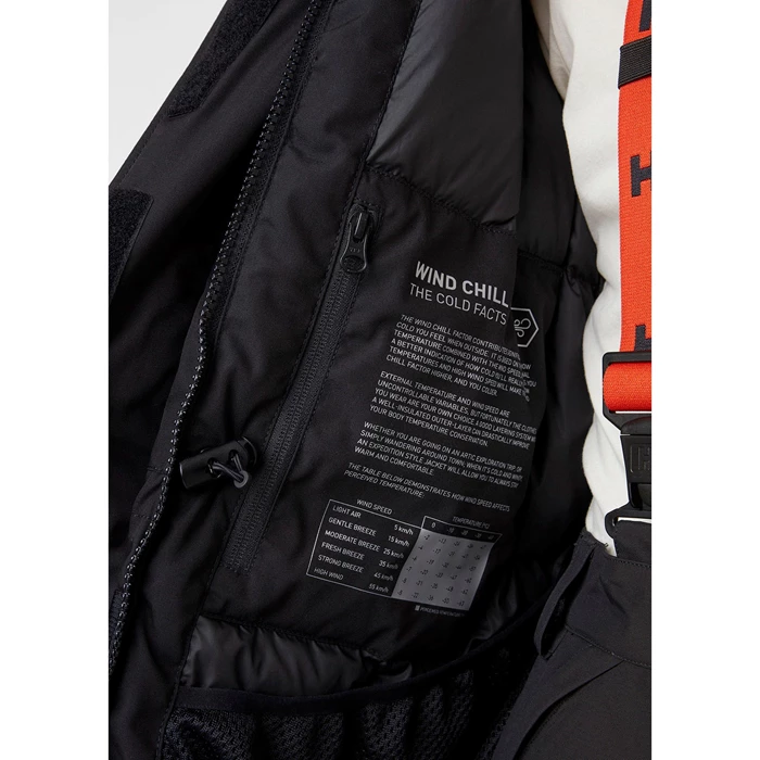 Vestes Parkas Helly Hansen W Arctic Patrol Femme Noir | 1783-WRDOJ