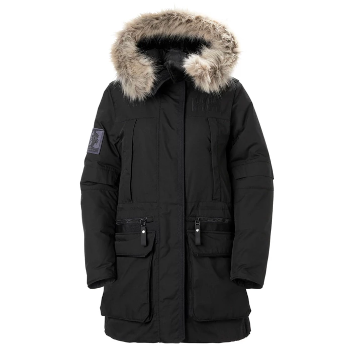 Vestes Parkas Helly Hansen W Arctic Patrol Femme Noir | 1783-WRDOJ