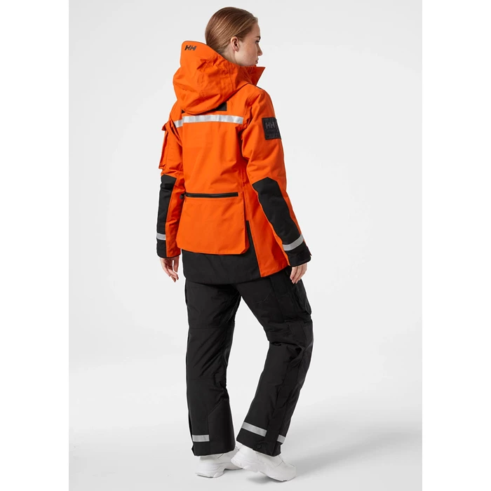 Vestes Parkas Helly Hansen W Arctic Patrol 3-in-1 Light Femme Rouge Orange | 7460-UZSIW