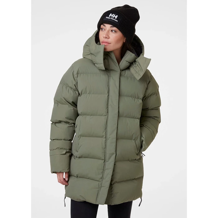 Vestes Parkas Helly Hansen W Aspire Puffy Femme Vert | 5674-MHJZX