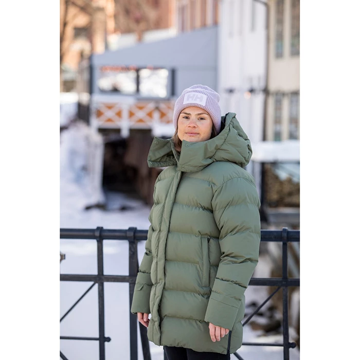 Vestes Parkas Helly Hansen W Aspire Puffy Femme Vert | 5674-MHJZX