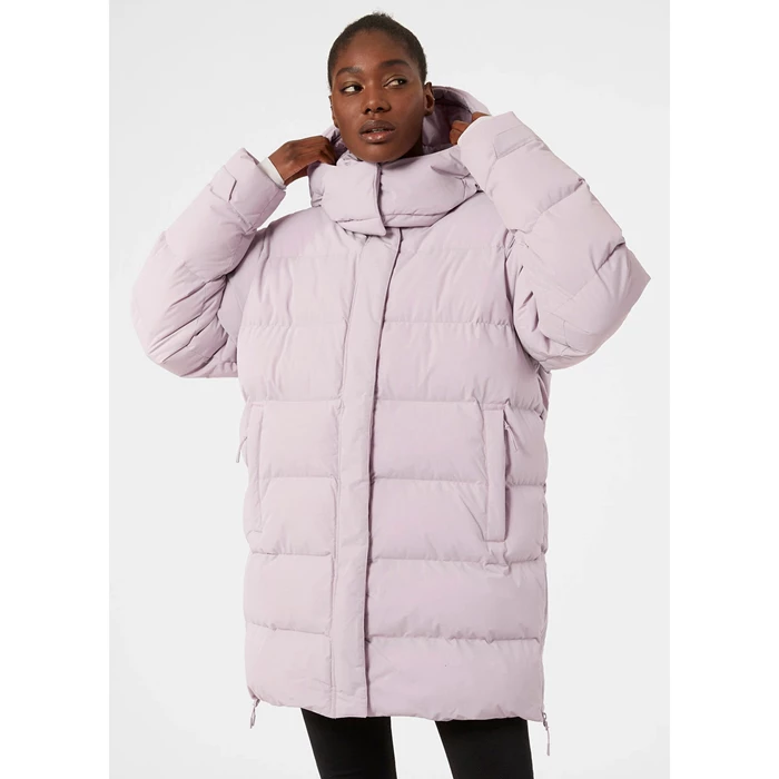 Vestes Parkas Helly Hansen W Aspire Puffy Femme Blanche Violette | 7518-KQUDV