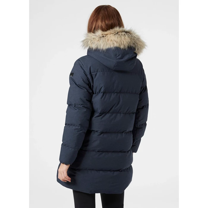 Vestes Parkas Helly Hansen W Blossom Puffy Femme Bleu Marine | 4092-CRWQM