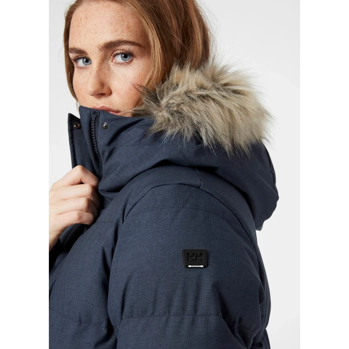 Vestes Parkas Helly Hansen W Blossom Puffy Femme Bleu Marine | 4092-CRWQM