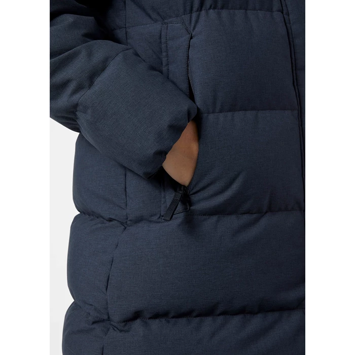 Vestes Parkas Helly Hansen W Blossom Puffy Femme Bleu Marine | 4092-CRWQM