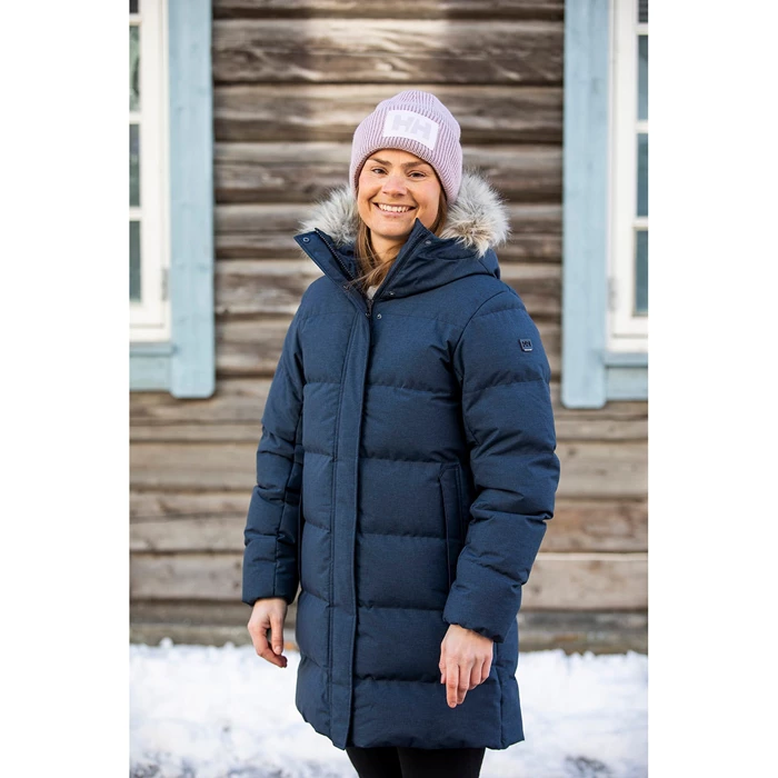 Vestes Parkas Helly Hansen W Blossom Puffy Femme Bleu Marine | 4092-CRWQM