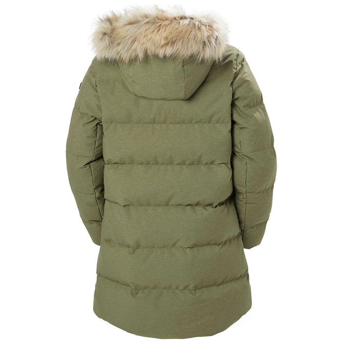 Vestes Parkas Helly Hansen W Blossom Puffy Femme Grise Vert | 6298-SDGOK