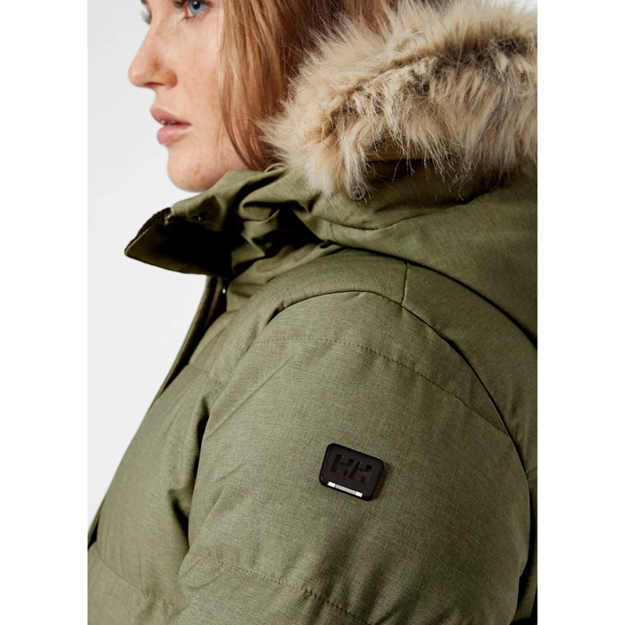 Vestes Parkas Helly Hansen W Blossom Puffy Femme Grise Vert | 6298-SDGOK