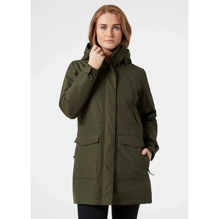 Vestes Parkas Helly Hansen W Frida Insulated Femme Grise | 0816-BDMEN