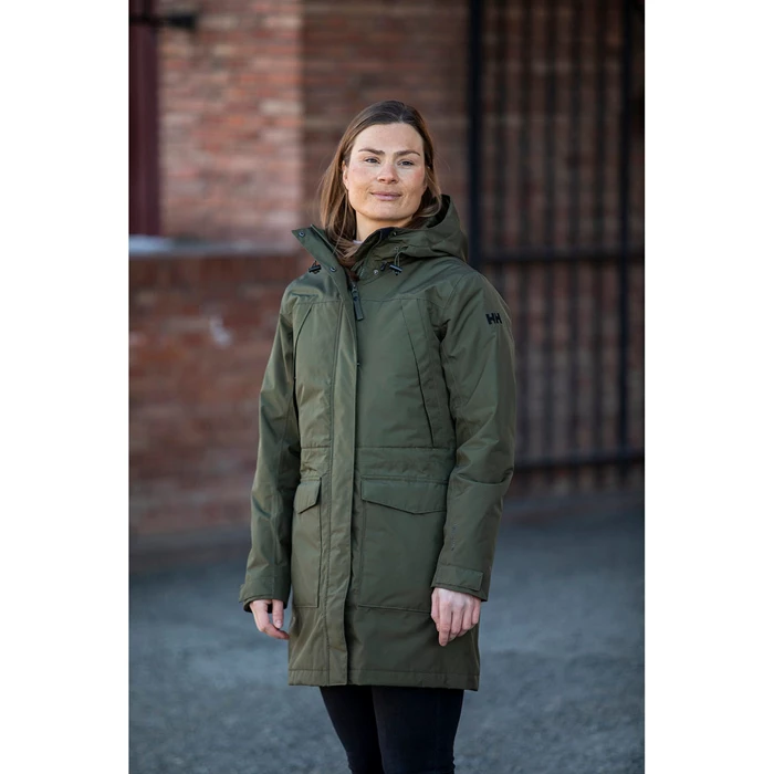 Vestes Parkas Helly Hansen W Frida Insulated Femme Grise | 0816-BDMEN