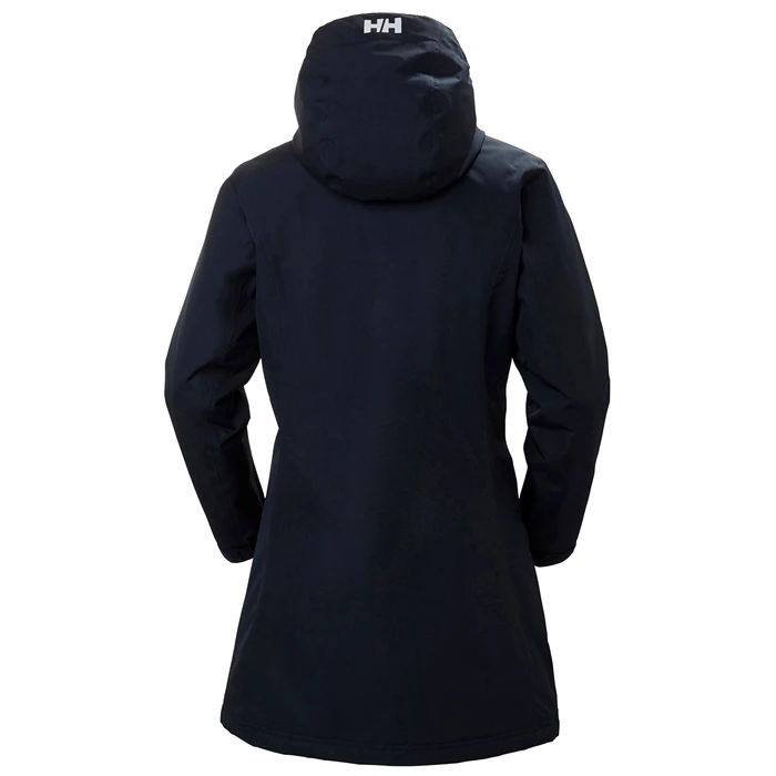 Vestes Parkas Helly Hansen W Long Belfast D'hiver Femme Bleu Marine | 4953-MSOXQ