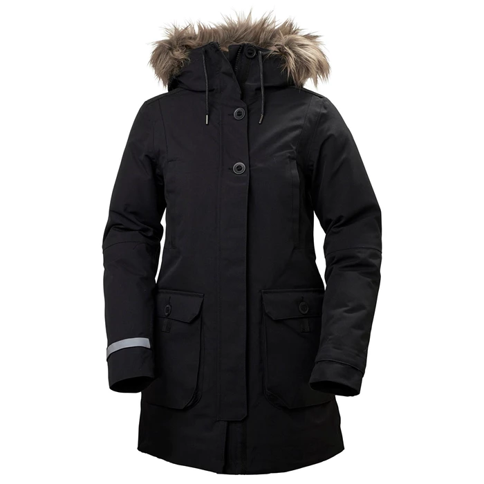 Vestes Parkas Helly Hansen W Longyear Ii Femme Noir | 9512-XATID