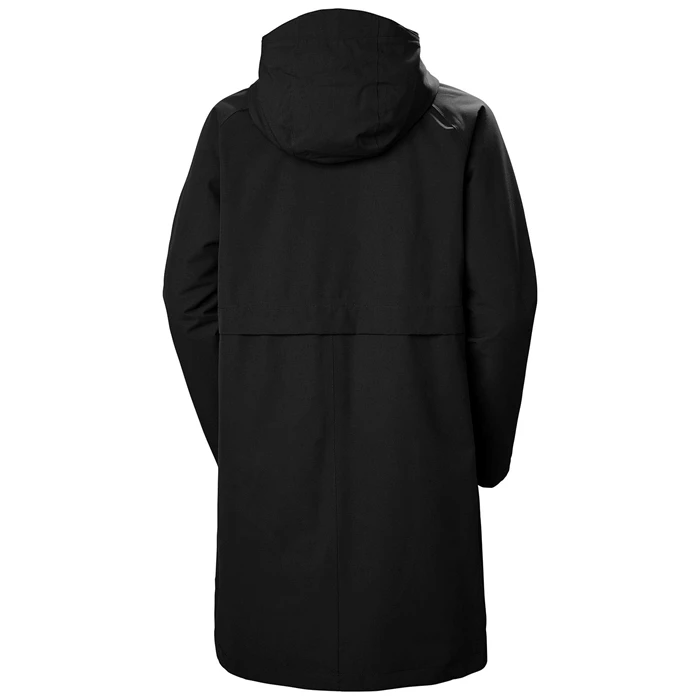 Vestes Parkas Helly Hansen W Mono Materiel Insulated Rain Femme Noir | 0645-WOGSD