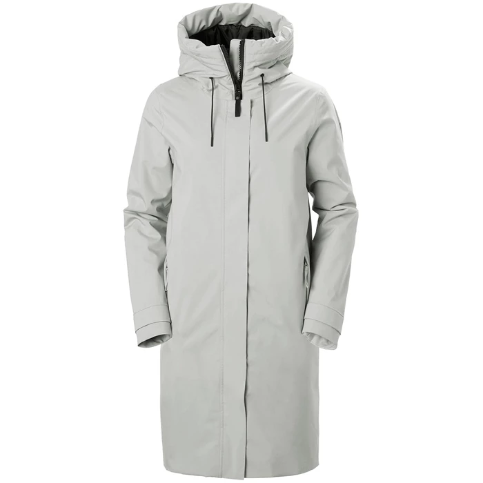 Vestes Parkas Helly Hansen W Victoria Insulated Rain Femme Grise | 5297-PEJWM