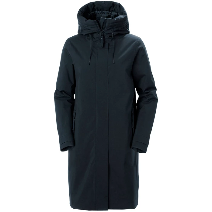 Vestes Parkas Helly Hansen W Victoria Insulated Rain Femme Bleu Marine | 8406-PBDSR