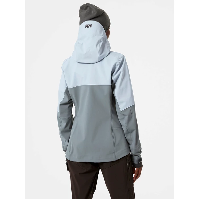 Vestes Shell Helly Hansen W Odin Mountain Soft Femme Grise Bleu | 6510-REQGH